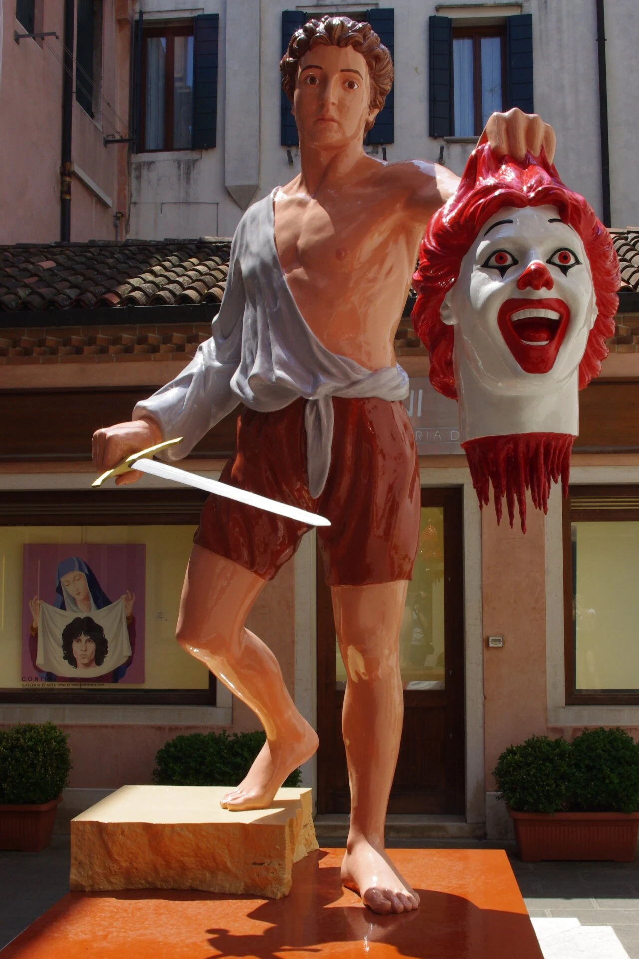 David & Goliath by Giuseppe Veneziano