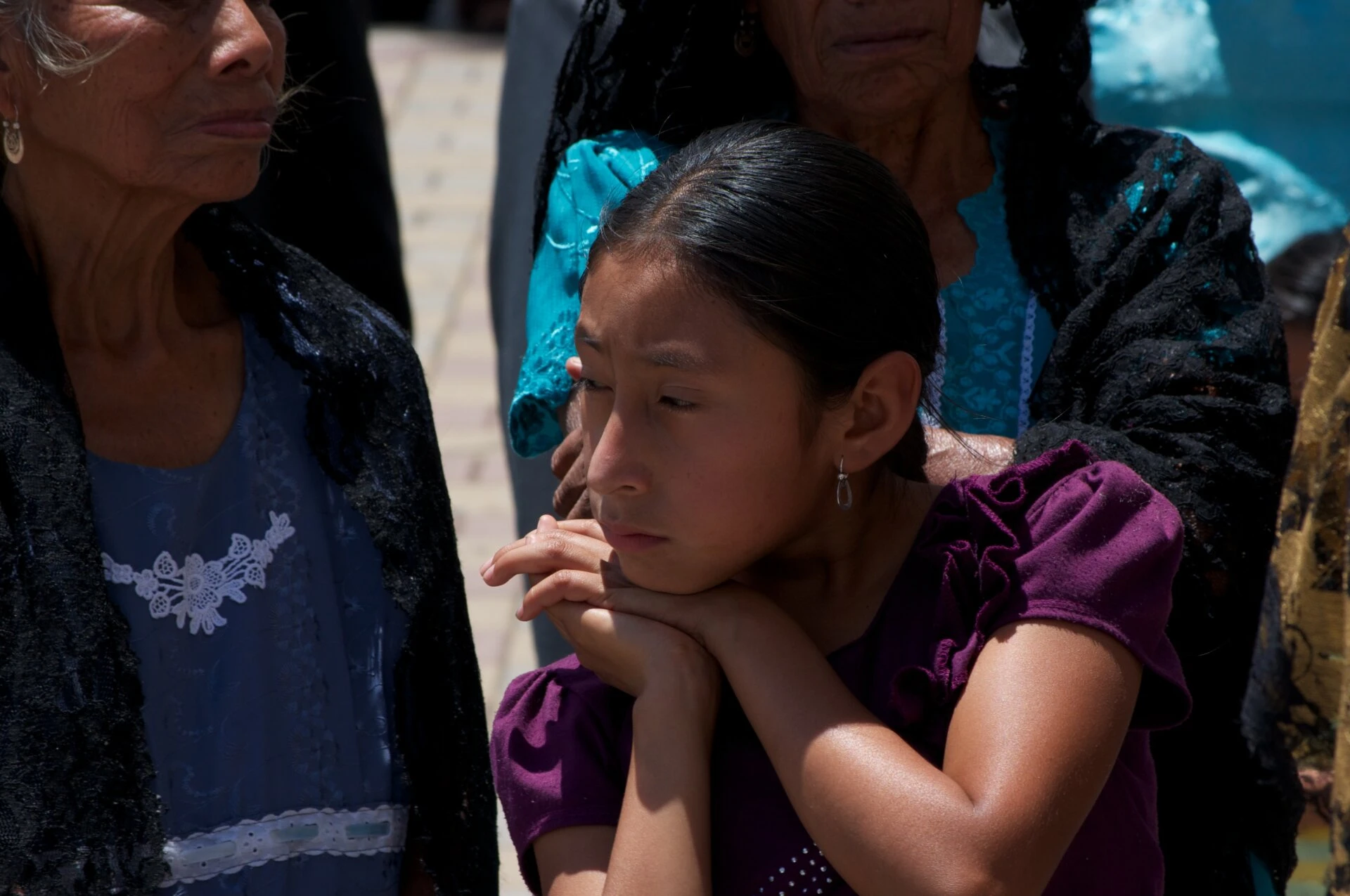 Joven guatemalteca