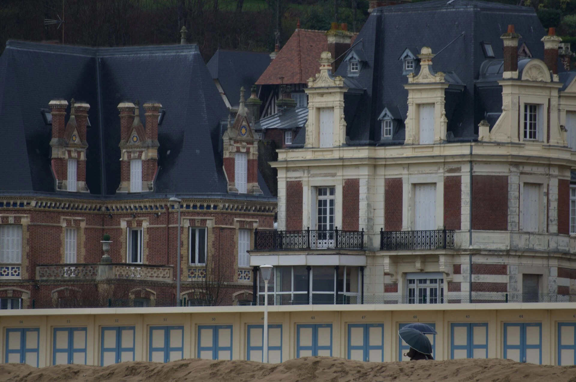 Les parapluies de Trouville