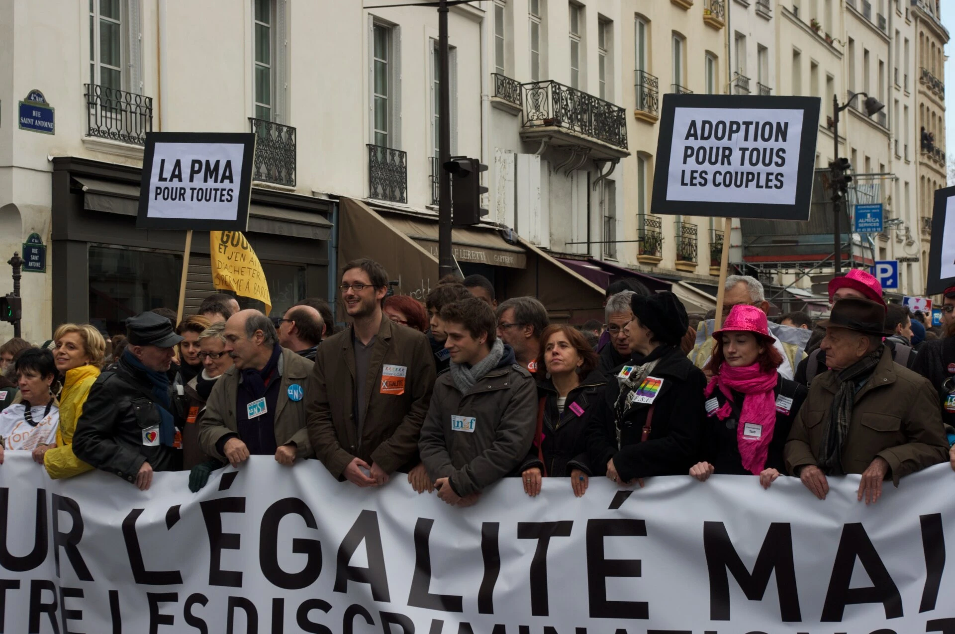 Cortège de la société civile
