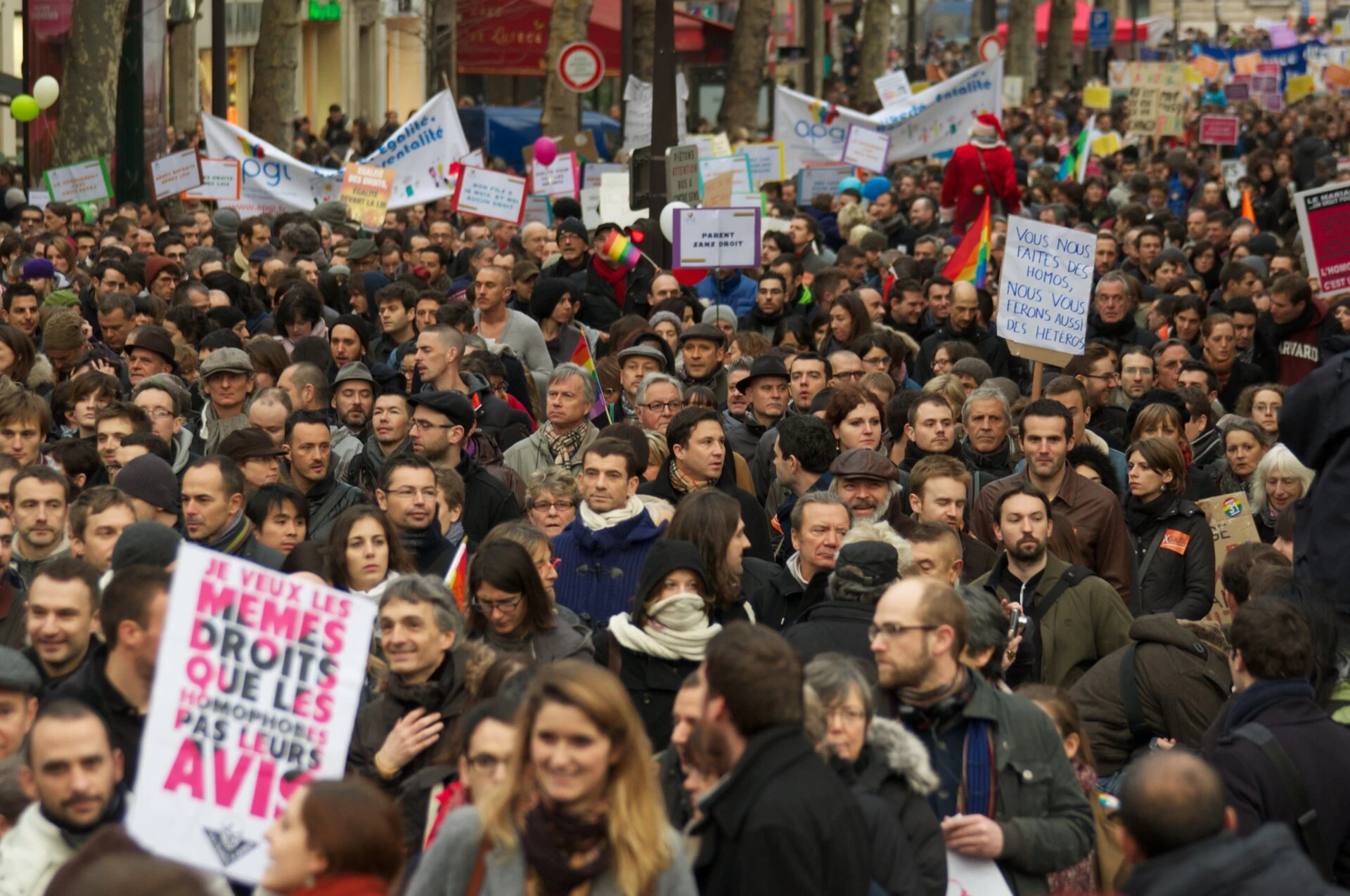 Manifestants pour l'égalité #2